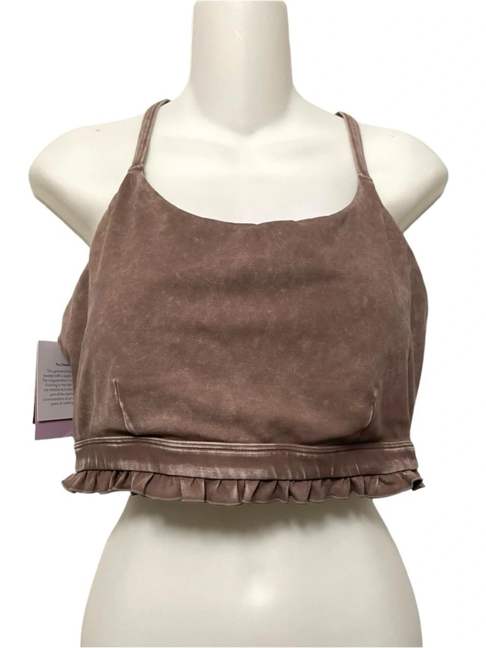 NWT JOYLAB Medium Support Athletic Bra - Mauve L